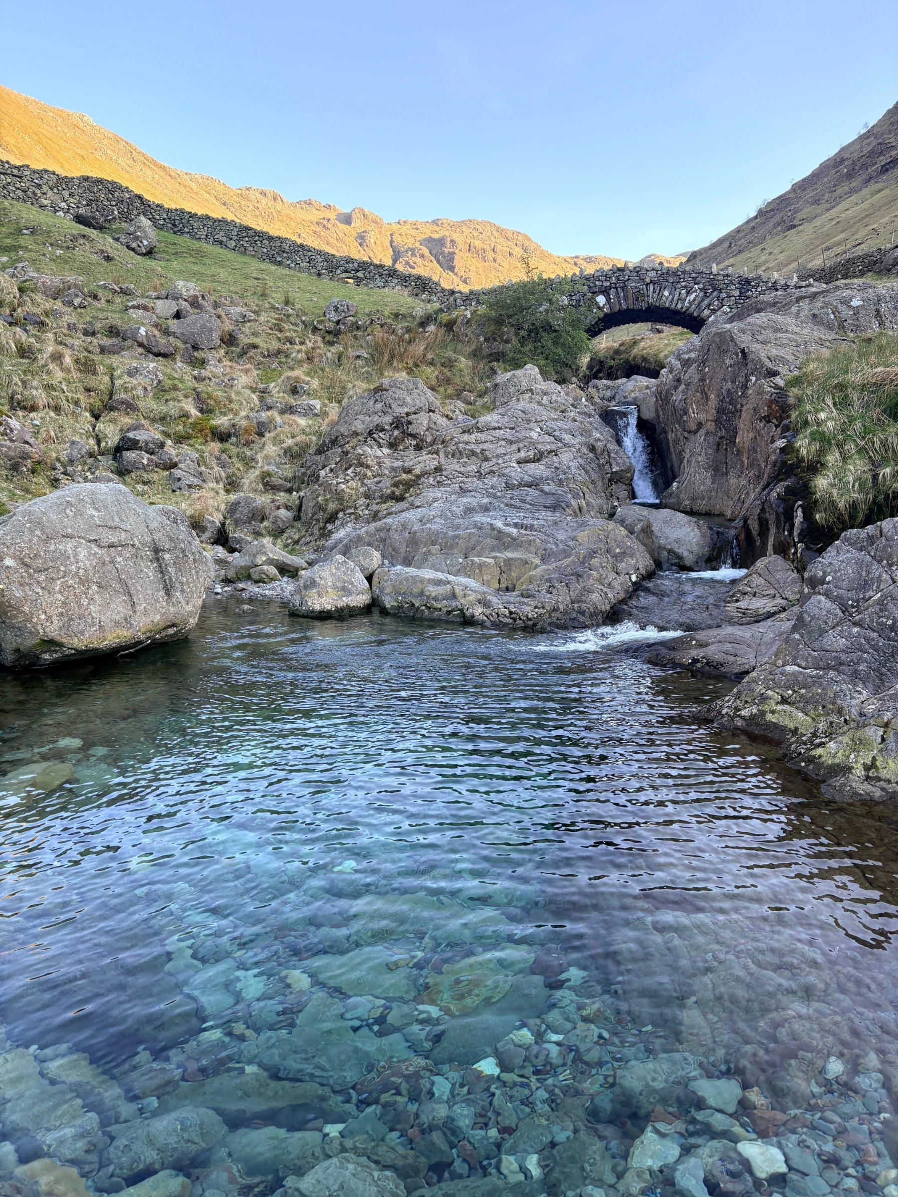 Stockley Bridge Pools, Seathwaite