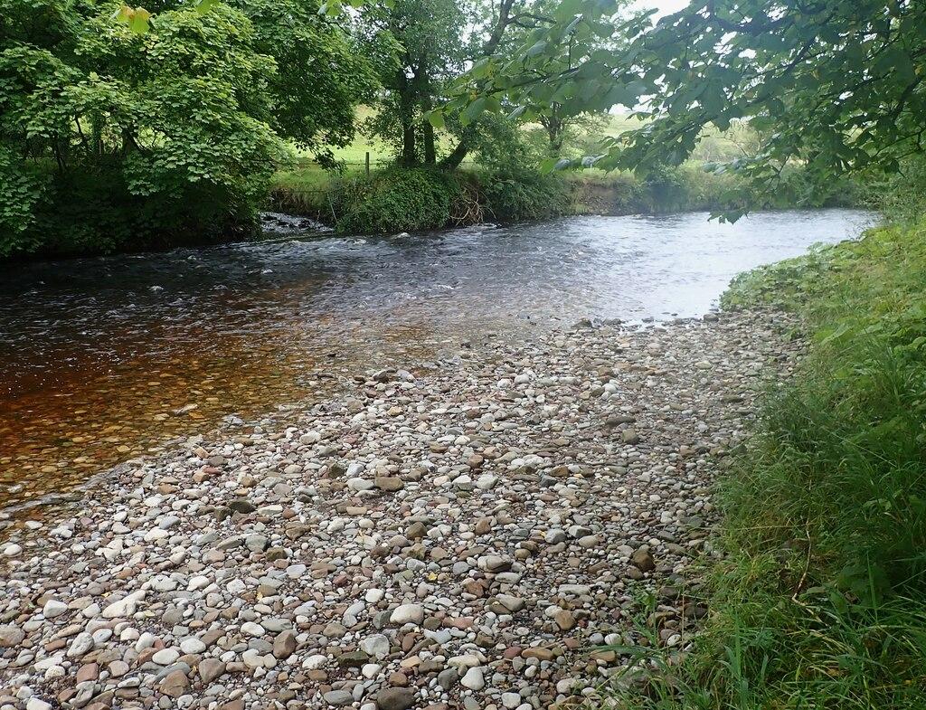 Burton in Lonsdale picnic and River Greta