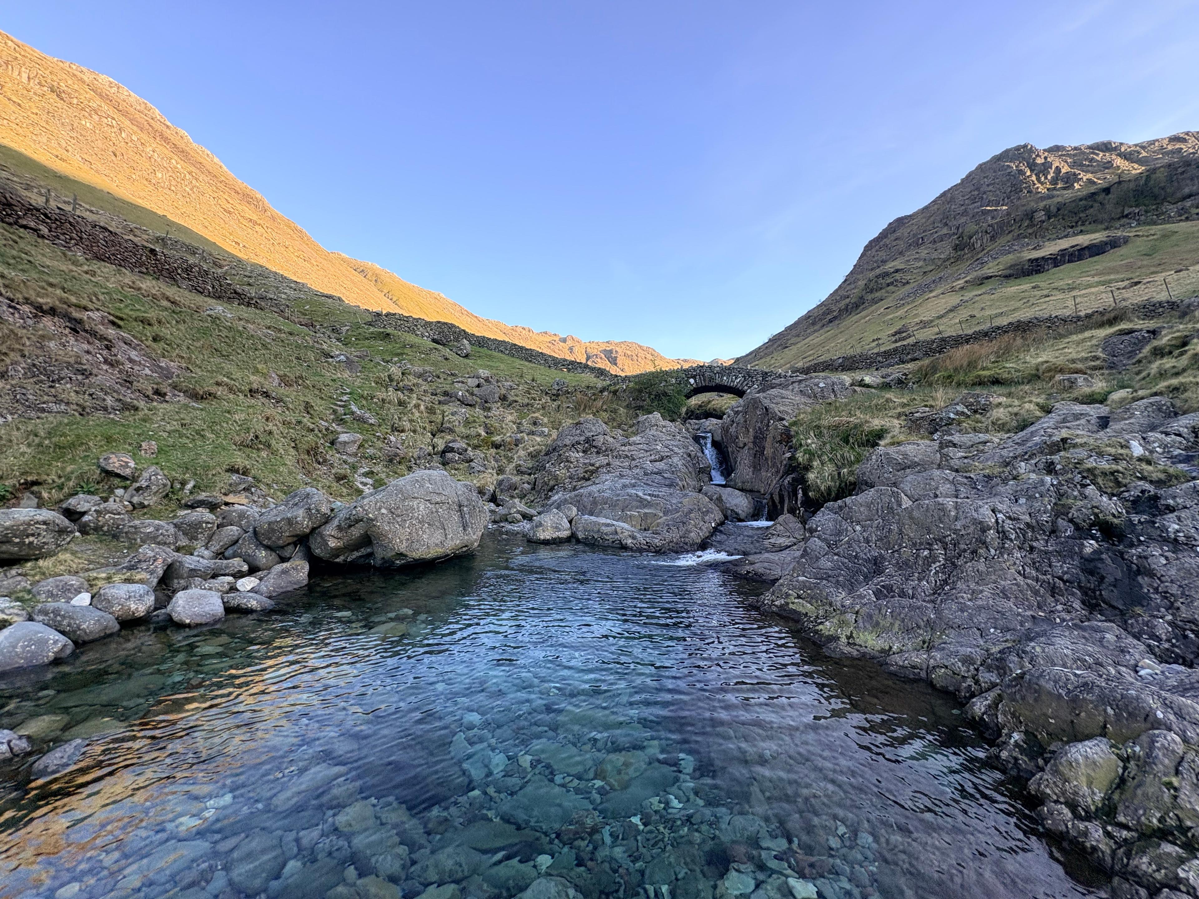 Stockley Bridge Pools, Seathwaite